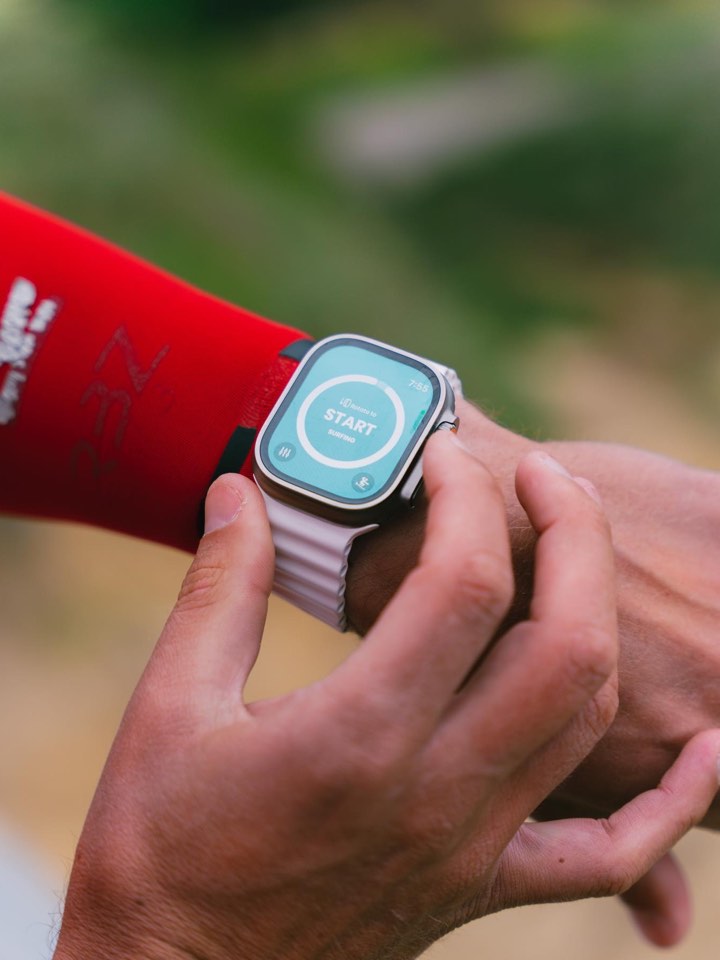 Smartwatch product detail shot for a retail client
