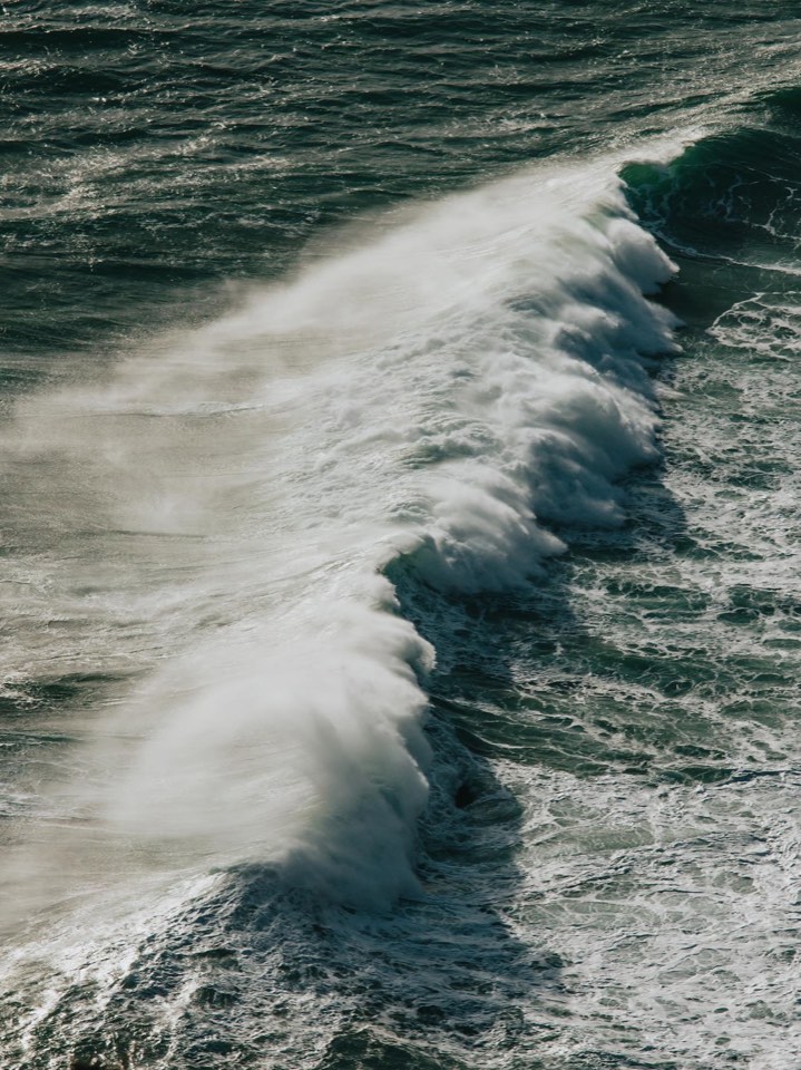 Coastal footage still from a brand campaign