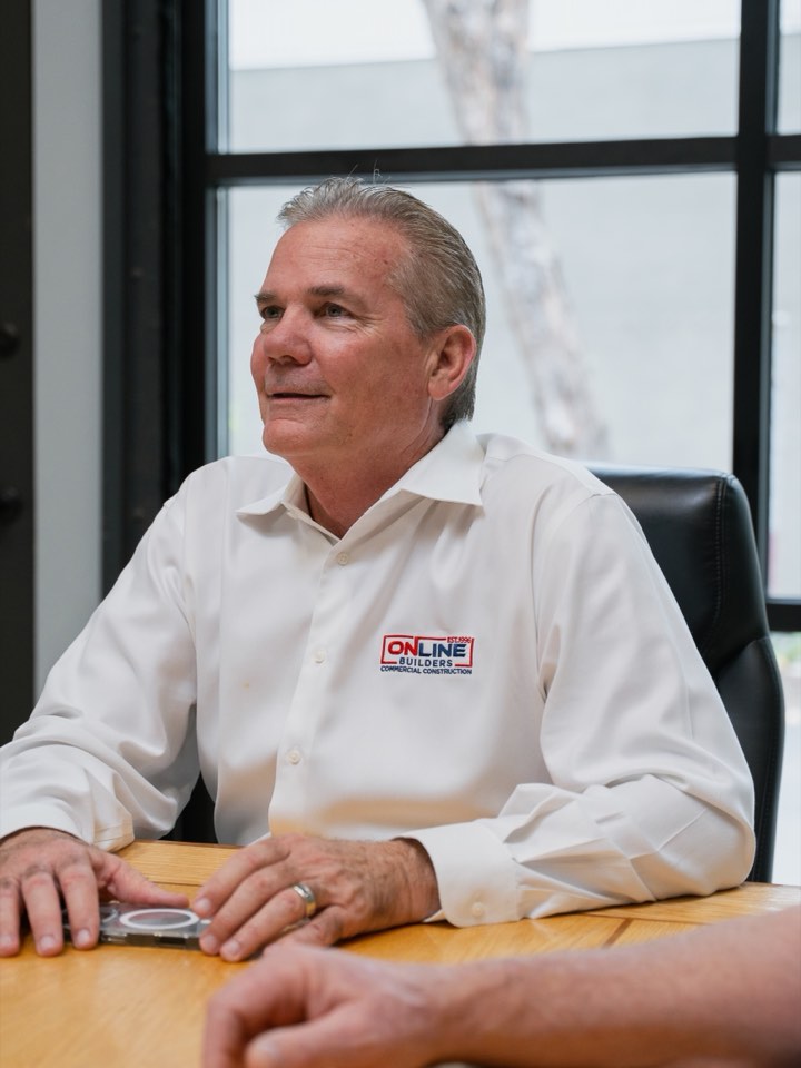 Business owner at his desk